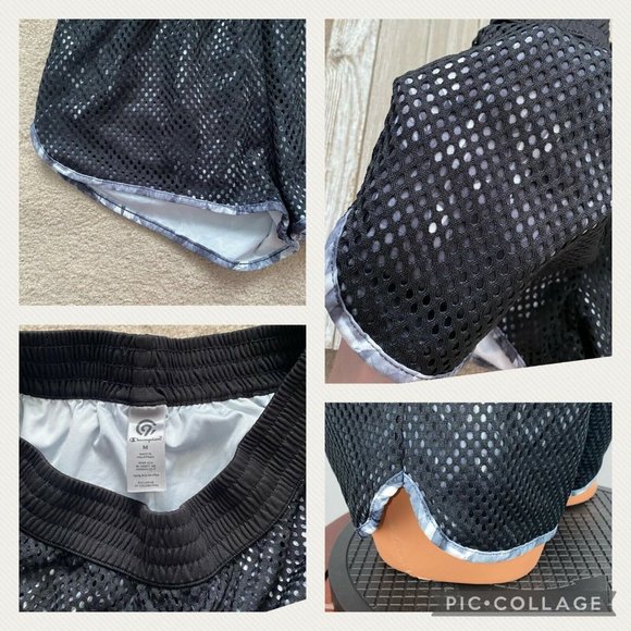 C9 By Champion M Mesh Overlay Activewear Pull On Elastic Waist Shorts - Picture 12 of 12